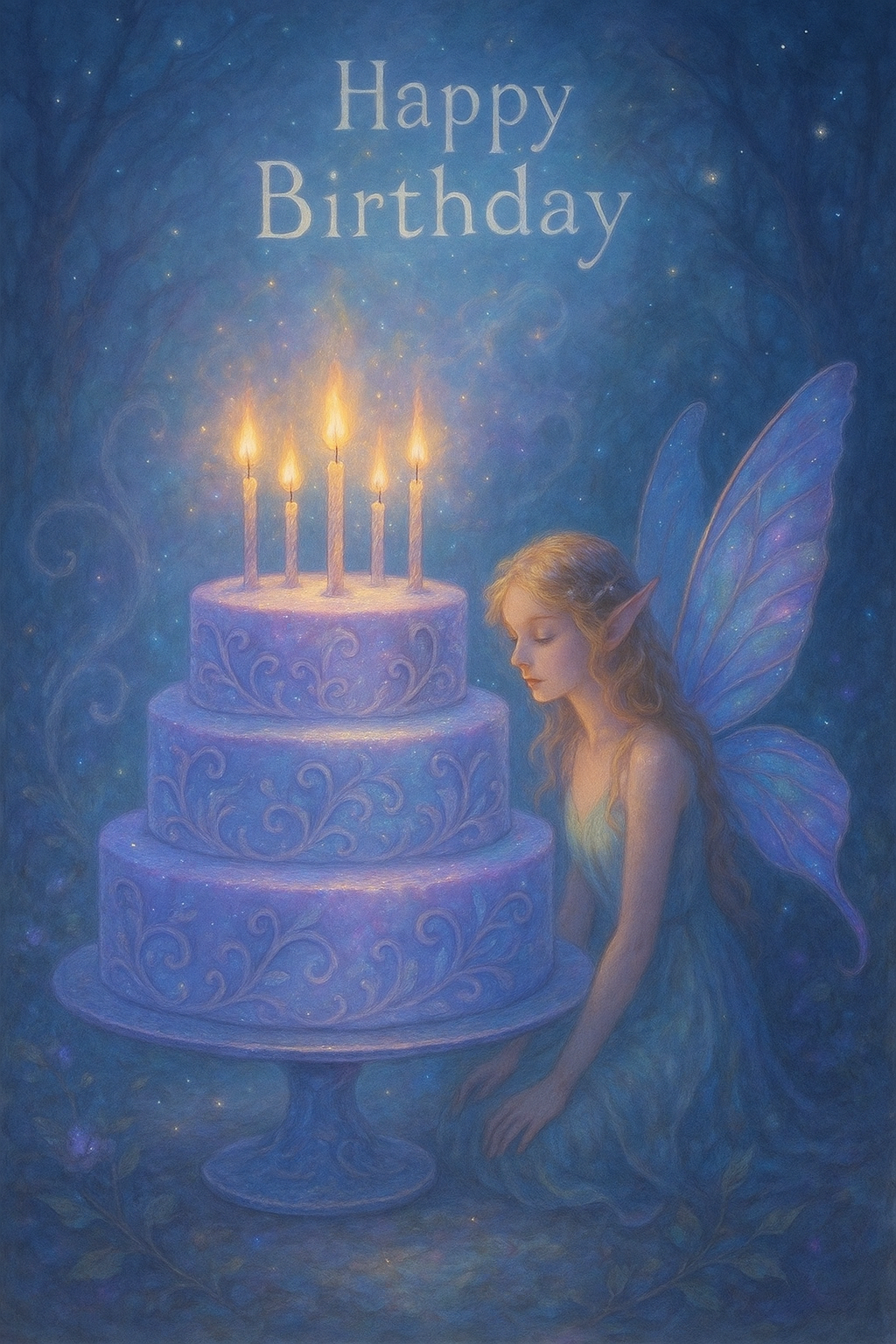 Cloud-Haven greeting card – Happy Birthday