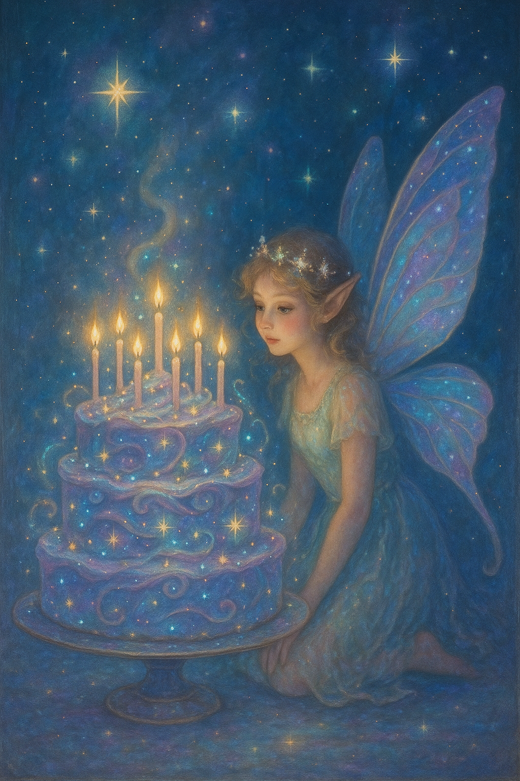 Cloud-Haven greeting card – Happy Birthday pink